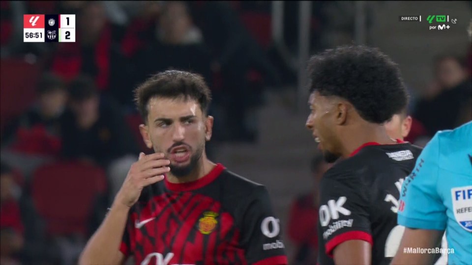 Johan Mojica lashed out at team-mate Manu Morlanes after Barca went 2-1 up