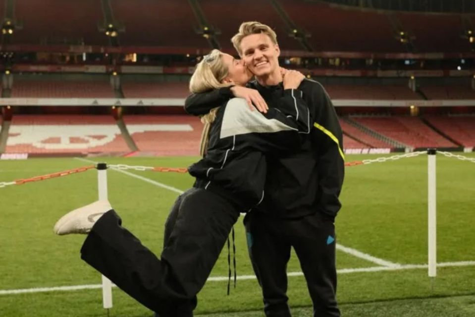 Martin and Helene reportedly tied the knot in November