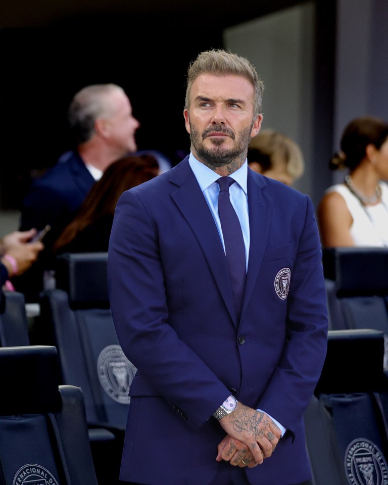 David Beckham penned a brutal reply to son Romeo on Instagram ahead of Arsenal v Man Utd