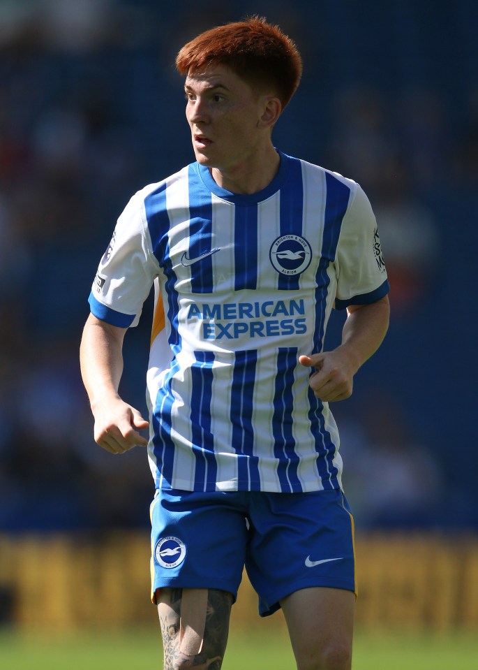Valentín Barco is on loan at Sevilla from Brighton