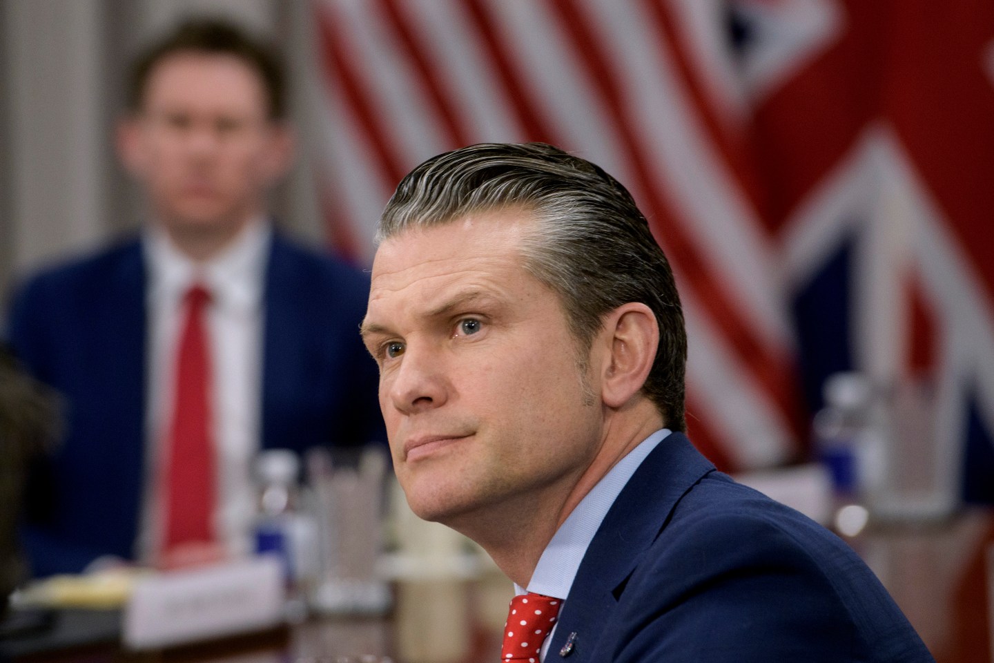 Roughly 50,000 to 60,000 civilian jobs will be cut in the Defense Department, but fewer than 21,000 workers who took a voluntary resignation plan are leaving in the coming months, a senior defense official told reporters Tuesday.