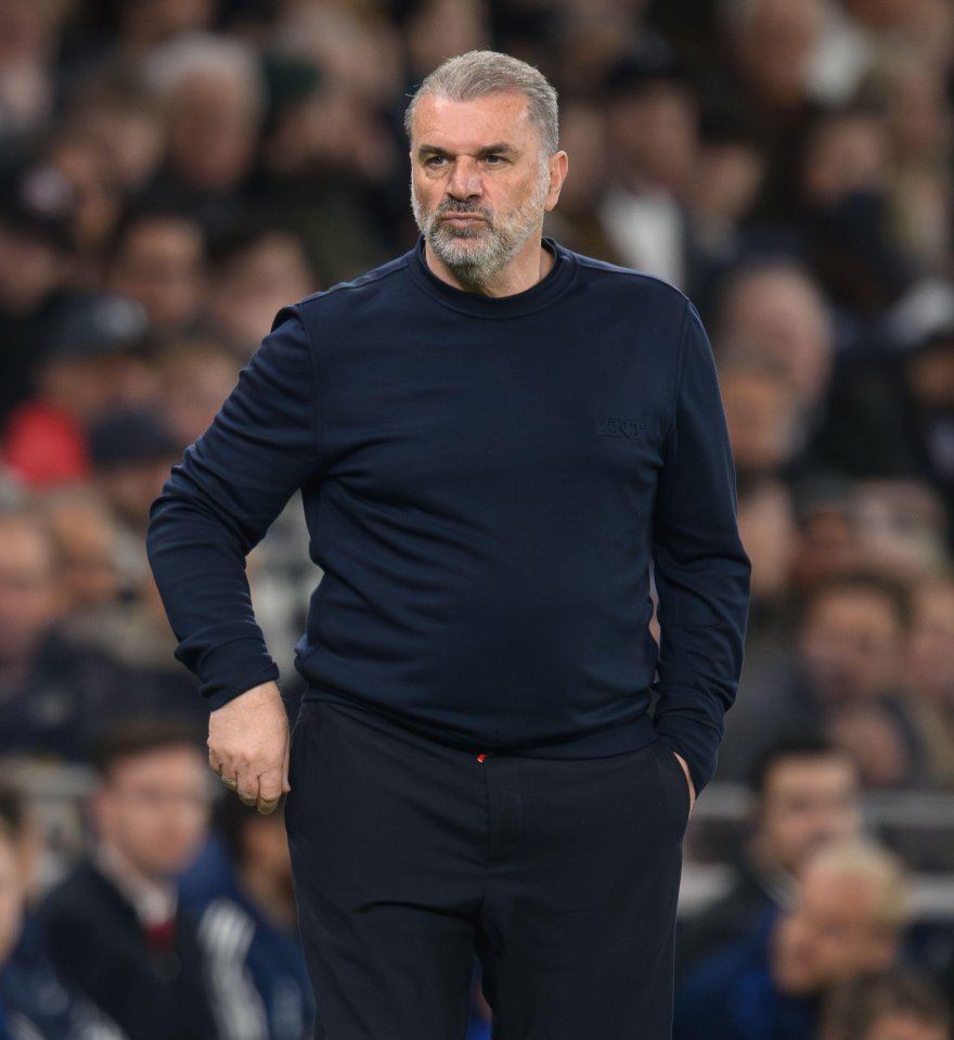 Ange Postecoglou, Tottenham Hotspur manager.