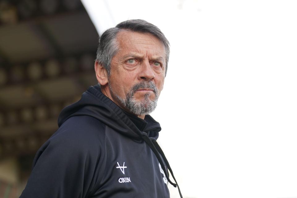 Phil Brown, manager of Kidderminster Harriers.