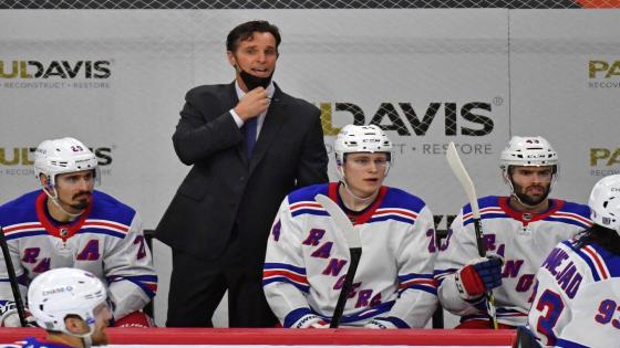 Sharks hire former Rangers coach David Quinn as next head coach