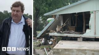 BBC witnesses destruction from Texas floods in Kerr County