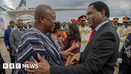 Zambians and Ghanaians clash on social media over president’s outfit