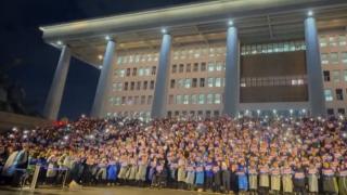 Video. South Koreans urge president to resign