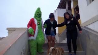 Video. How the Grinch arrested a suspected drug trafficker in Peru