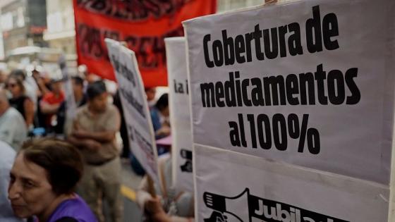 Video. No more free medication for Argentine pensioners