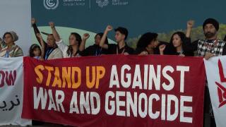 Video. Protesters at COP29 call for an end to war in Gaza