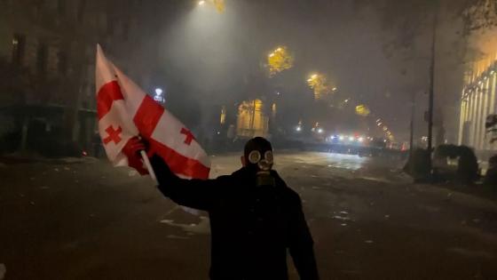Video. Sixth night of clashes in Georgian capital after EU talks suspended