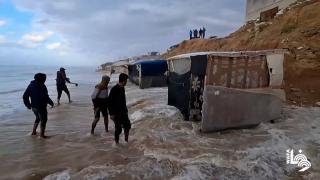 Video. Severe weather in Gaza compounds challenges