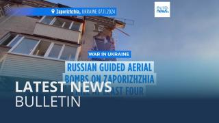 Video. Latest news bulletin | November 8th – Midday