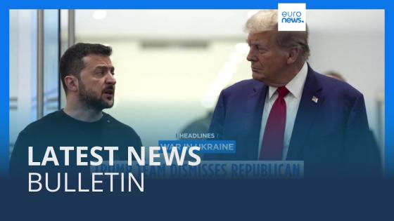 Video. Latest news bulletin | November 10th – Midday