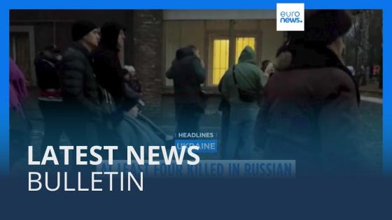 Video. Latest news bulletin | November 12th – Evening