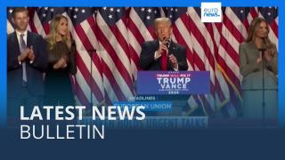 Video. Latest news bulletin | November 13th – Evening