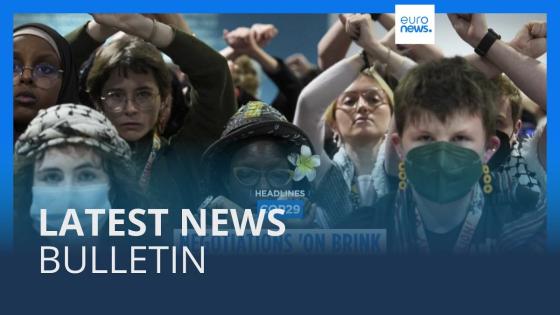 Video. Latest news bulletin | November 23rd – Evening