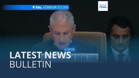 Video. Latest news bulletin | November 24th – Morning