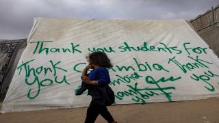 US campus protests of Israeli ‘genocide’ offer hope to students from Gaza | Gaza News