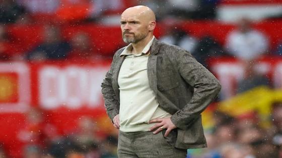 Erik ten Hag receives mixed reaction during Old Trafford speech