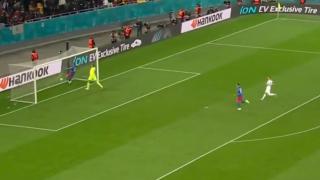 Watch Europa League side’s ‘worst kick-off in history’ as they concede SEVEN SECONDS after restart