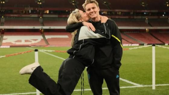 Who is Arsenal star Martin Odegaard’s girlfriend Helene Spilling?