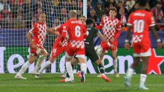 Man Utd flop suffers nightmare as he rips boot of Liverpool’s Luis Diaz to gift former rivals Champions League penalty