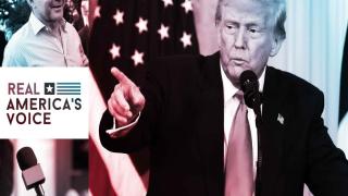 Real America’s Voice: How a tiny pro-Trump news network founded by a convicted criminal got so close to the president