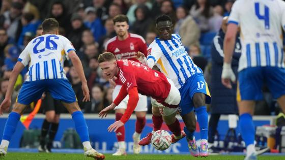 Brighton 0 Nott’m Forest 0: Nuno’s side win on penalties and Wembley-bound after controversial Mitoma penalty decision