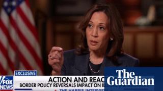 US election extra: Harris breaks with Biden