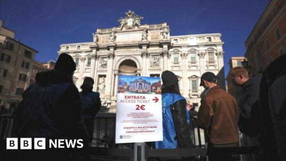 ‘Pay and smile’ – Rome visitors face Trevi Fountain charge