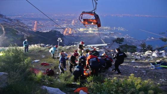Dozens rescued after cable car accident kills one person in Turkey | transport News