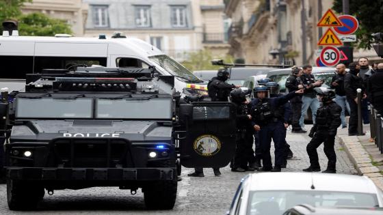 Man arrested in France after bomb threat at Iran consulate | Police News