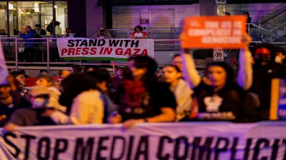 ‘Shame on you’: Pro-Palestine protest at White House correspondents’ dinner | Politics News