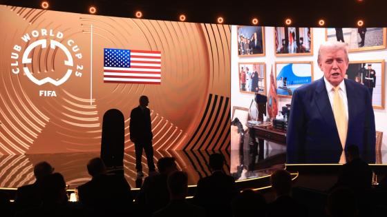 Fans baffled as Donald Trump sends bizarre video message to pal ‘Jonny’ Infantino before Fifa Club World Cup draw