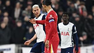 Liverpool 0-0 Tottenham LIVE SCORE: Carabao Cup latest updates as Van Dijk and Richarlison clash in fiery start