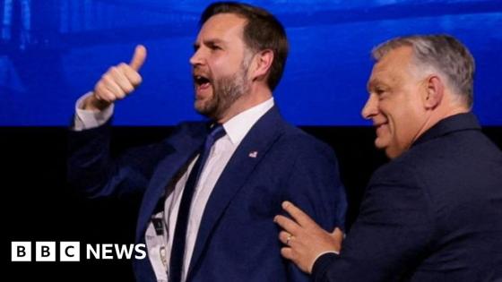 JD Vance defends backing 'great guy' Orbán's campaign after landslide defeat