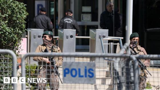 One gunman killed and two injured in shooting at Israeli consulate in Istanbul