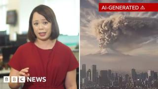 How Tokyo is using AI-generated video to prepare for a Mt Fuji eruption