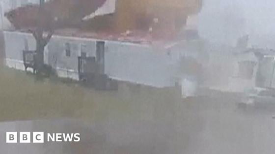 Roof ripped off home as severe storms hit central US