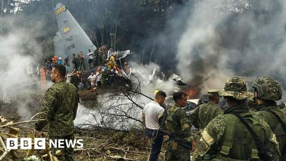 Colombian Air Force plane crashes with 125 people on board