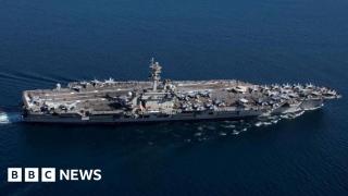 US says it shot down Iranian drone flying towards aircraft carrier