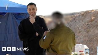 Freed hostages shown in first video from IDF