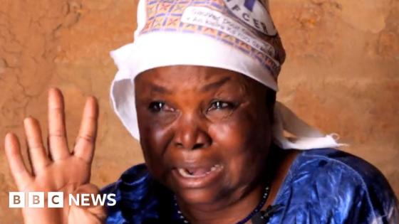 Her sons were killed by Islamist militants. She's among thousands who had to flee