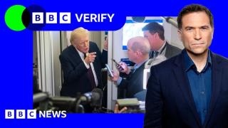 Ros Atkins on… Trump’s mixed messages on the war