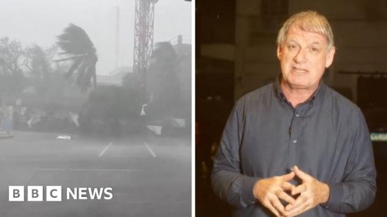 BBC on Luzon Island as super typhoon hits Philippines