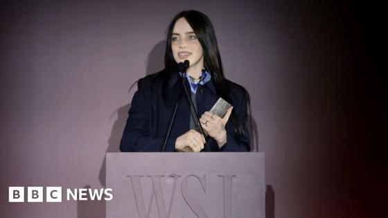 ‘Give your money away,’ Billie Eilish tells billionaires