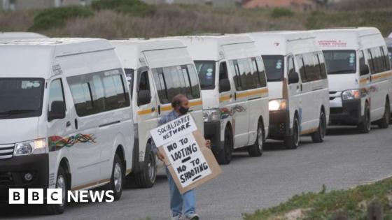 Girl, 14, shot dead as South Africa's 'taxi wars' hit school