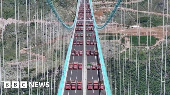 World’s tallest bridge completes key load-bearing test