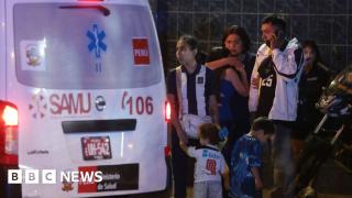 Football rally in Peru leaves one dead and dozens injured